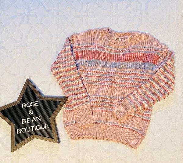 Stripe Knit Sweater